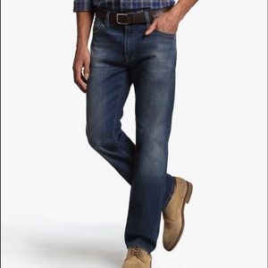 34 Heritage Courage 33/32 Mid-Rise Straight Jeans